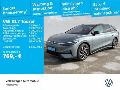 Second-hand VW ID.7 Pro 210 kW (286 CP) 2025 Albastru Break