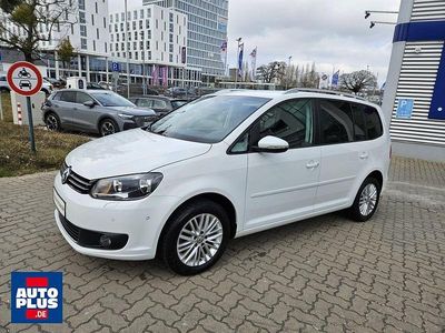 Gebraucht VW Touran Cup 140 PS (102 kW) 2014 Weiß Van / Kleinbus