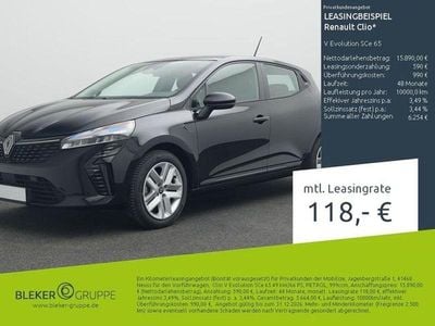 Schwarz Gebraucht 2025 Renault Clio V Evolution Limousine | 15.980 € (Superpreis)