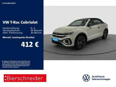 Gebraucht VW T-Roc Cabriolet Karmann 150 PS (110 kW) 2025 Grau Cabrio