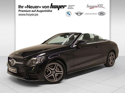 Gebraucht Mercedes C200 AMG line 184 PS (135 kW) 2020 Schwarz Cabrio