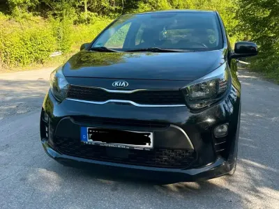 Gebraucht Kia Picanto 85 PS (62 kW) 2017 Schwarz Kleinwagen