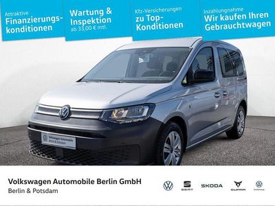 Second-hand VW Caddy Basis 114 CP (83 kW) 2023 Argintiu Monovolum