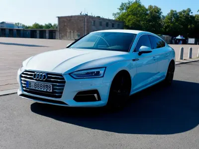 Gebraucht Audi A5 S-Line 150 PS (110 kW) 2019 Weiß Coupé