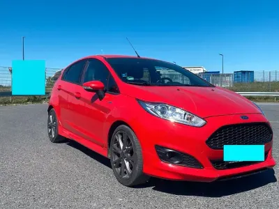 Brugt Ford Fiesta ST-Line 101 HK (74 kW) 2017 Rød Hatchback