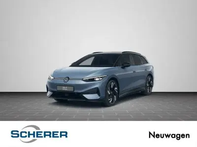 Ny VW ID.7 Pro 210 kW (286 HK) 2026 Blå Stationcar