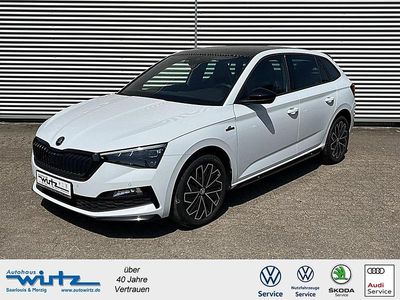 Gebraucht Skoda Scala Monte Carlo 150 PS (110 kW) 2023 Moonweiß (metallic) Kleinwagen