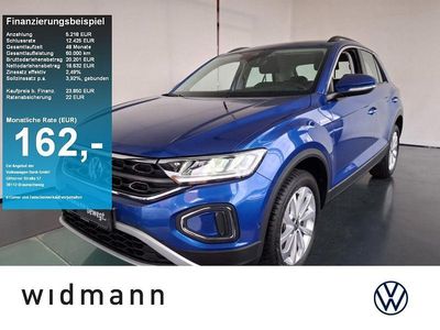 Usata VW T-Roc Life 110 CV (80 kW) 2023 Blu SUV