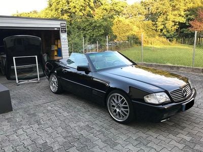Usata Mercedes SL500 326 CV (239 kW) 1992 Nero Cabrio