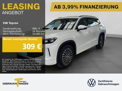 Gebraucht VW Tayron Life 150 PS (110 kW) 2025 Weiß SUV