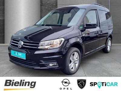 Gebraucht VW Caddy Comfortline 131 PS (96 kW) 2020 Schwarz Van / Kleinbus