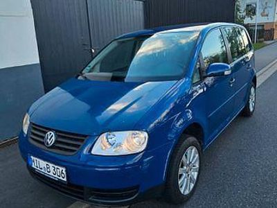 Gebraucht VW Touran 105 PS (77 kW) 2005 Blau Van / Kleinbus