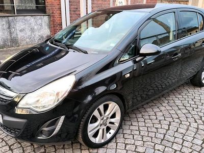 Gebraucht Opel Corsa Innovation 101 PS (74 kW) 2012 Schwarz Kleinwagen