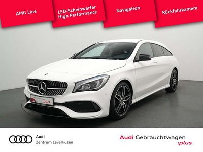 Gebraucht Mercedes CLA200 Shooting Brake AMG line 156 PS (114 kW) 2020 Polarweiß Kombi
