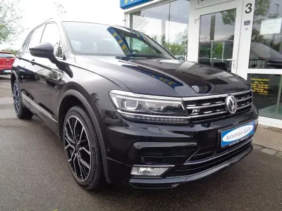 Gebraucht VW Tiguan Highline 239 PS (175 kW) 2017 Schwarz SUV