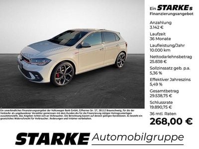Nuova VW Polo GTI 207 CV (152 kW) 2025 Grigio Berlina