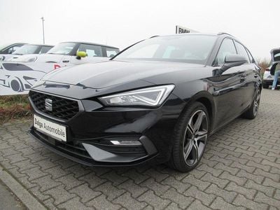 Usata Seat Leon FR 150 CV (110 kW) 2021 Nero Station wagon