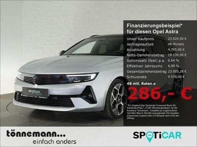 Occasion Opel Astra Ultimate 131 PK (96 kW) 2024 Zilver Stationwagen