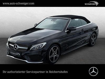Gebraucht Mercedes C300 AMG line 245 PS (180 kW) 2017 Schwarz Cabrio
