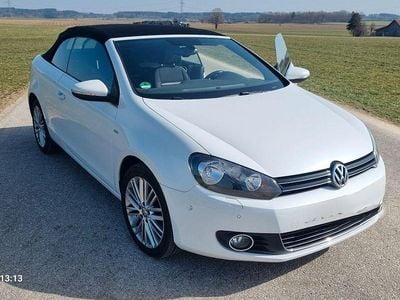 Gebraucht VW Golf Cabriolet 122 PS (89 kW) 2014 Weiß Cabrio