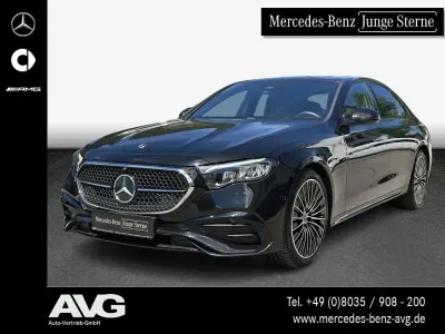 Gebraucht Mercedes E220 Advanced 197 PS (144 kW) 2025 Lack obsidianschwarz Limousine