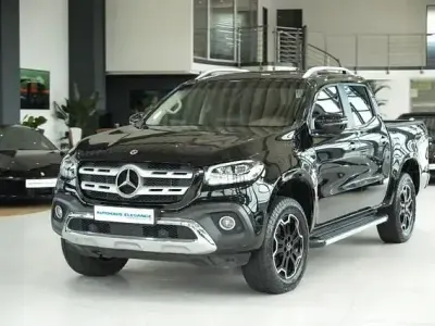 Brugt Mercedes X350 Edition 258 HK (189 kW) 2020 Sort Pickup / Ladvogn