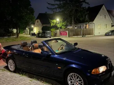 Gebraucht BMW 318 Cabriolet Sport Line 143 PS (105 kW) 2003 Blau Cabrio