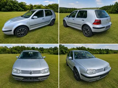 Gebraucht VW Golf IV 2002 Silber Kleinwagen