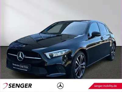 Brugt Mercedes A180 Progressive 136 HK (100 kW) 2019 Sort Sedan