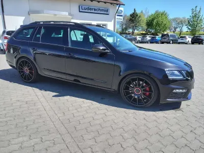 Brugt Skoda Octavia RS 245 HK (180 kW) 2019 Sort Stationcar