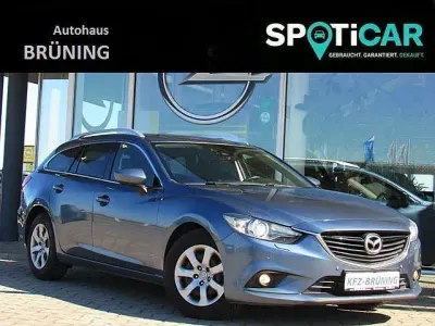 Usata Mazda 6 Sports-Line 175 CV (128 kW) 2014 Blu Berlina