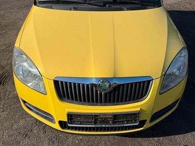 Gebraucht Skoda Fabia 2008 Gelb Kleinwagen