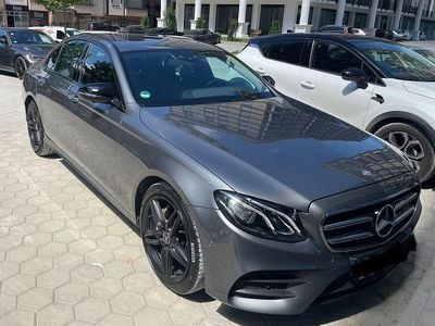 Brugt Mercedes E220 AMG line 194 HK (142 kW) 2016 Grå Sedan