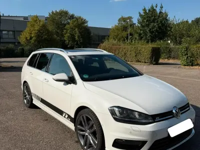 Gebraucht VW Golf VII R-line 150 PS (110 kW) 2015 Weiß Kombi