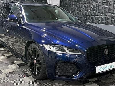 Gebraucht Jaguar XF Sportbrake R-Dynamic 204 PS (150 kW) 2021 Blau Kombi