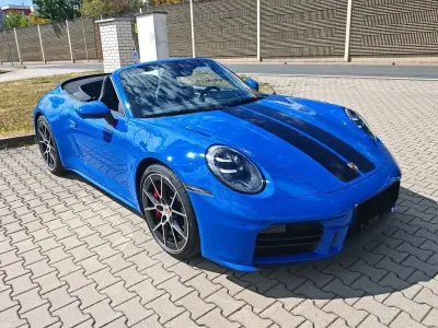 Neu Porsche 911 Carrera S Cabriolet Chrono 480 PS (353 kW) 2026 Blau Cabrio
