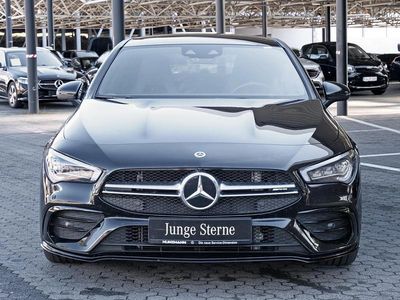 Gebraucht Mercedes CLA35 AMG AMG 306 PS (225 kW) 2022 Kosmosschwarz metallic Coupé