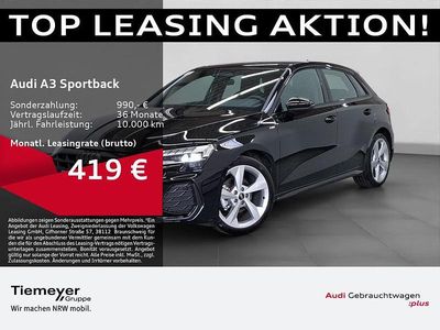 Gebraucht Audi A3 S-Line 150 PS (110 kW) 2025 Schwarz Limousine