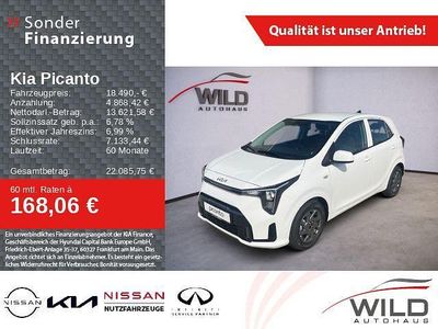 Schneeweiss Gebraucht 2024 Kia Picanto Spirit Kleinwagen | 18.490 € (Fairer Preis)