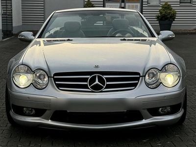 Gebraucht Mercedes SL500 AMG 306 PS (225 kW) 2004 Silber Cabrio