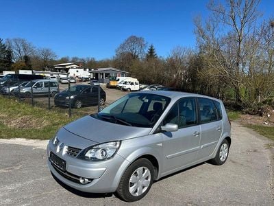 Gebraucht Renault Scénic II Avantage 111 PS (81 kW) 2009 Silber Van / Kleinbus