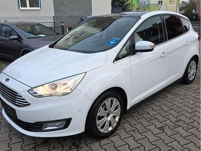 Gebraucht Ford C-MAX Titanium 125 PS (91 kW) 2018 Weiß Van / Kleinbus