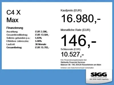 Gebraucht Citroën C4 X PureTech 131 PS (96 kW) 2024 Weiß SUV