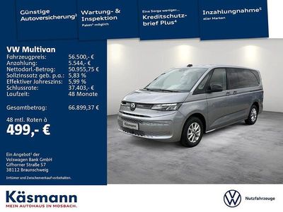 Neu VW Multivan 150 PS (110 kW) 2025 Silber Van