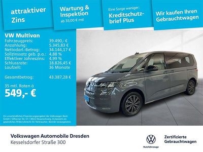 Grau Gebraucht 2022 VW Multivan Basis Van | 39.490 € (Guter Preis)