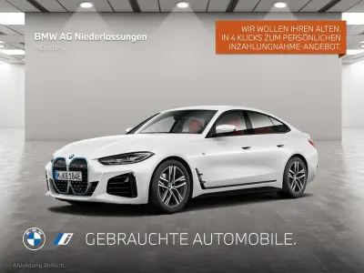Używany BMW i4 Sport Line 250 kW (340 KM) 2023 Biały Sedan/Limuzyna