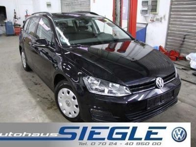 Gebraucht VW Golf VII 105 PS (77 kW) 2013 Schwarz metallic Kombi