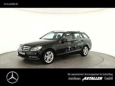 Gebraucht Mercedes C180 Avantgarde 156 PS (114 kW) 2012 Metalliclack obsidianschwarz m (metallic) Kombi