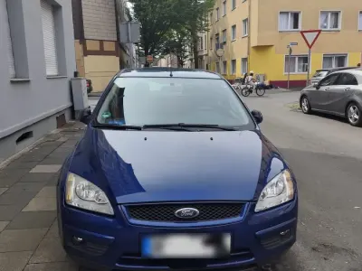 Brugt Ford Focus 101 HK (74 kW) 2007 Blå Stationcar