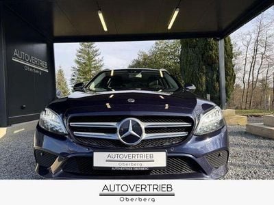 Usata Mercedes C220 194 CV (142 kW) 2019 Blu Berlina